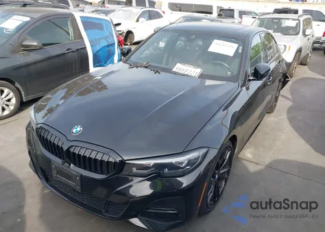 2022 BMW 330I z USA, uszkodzony, nr VIN 3MW5R1J07N8C71454